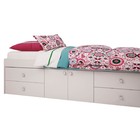 Кровать детская Polini kids Simple 3100 Н, 4 ящика, цвет белый 4875471 - фото 8046863