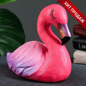 Копилка ′Фламинго большой′ розовый с фиолетовым, 24см в Донецке