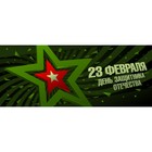 Фотобаннер 250 х 200 см, с фотопечатью "Звезда 23" Фотобаннер 250 х 200 см, с фотопечатью "Звезда 23"
