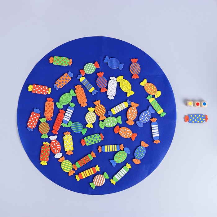 Развивающая игра «Подбери конфету», 4.5 × 20 × 14.5 см - фото 910656