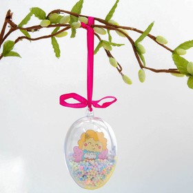 Easter pendant "angel" 5,8 x 9 cm