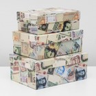 Set boxes 3 in 1 "Money", 23 x 16 x 9.5 - 19 x 12 x 6.5 cm Set boxes 3 in 1 "Money", 23 x 16 x 9.5 - 19 x 12 x 6.5 cm