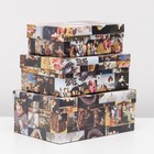 Set boxes 3 in 1 "Renaissance", 23 x 16 x 9.5 - 19 x 12 x 6.5 cm Set boxes 3 in 1 "Renaissance", 23 x 16 x 9.5 - 19 x 12 x 6.5 cm