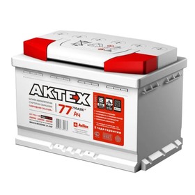 Аккумуляторная батарея Актех 77 Ач, обратная полярность 750 А 4883829