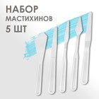 Набор мастихинов, 5 штук, «Сонет», пластик Набор мастихинов, 5 штук, «Сонет», пластик