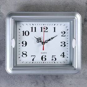 Часы настенные, серия: Классика, "Янита",  22х3х18 см, 1 АА,  плавный ход в Донецке