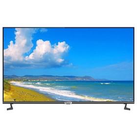 Телевизор Polarline 55PU52TC-SM, 55", 3840х2160, DVB-T2/C, 3хHDMI, 2хUSB, SmartTV, чёрный