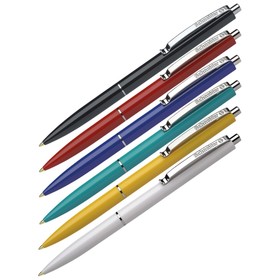 Ручка шариковая автоматическая Schneider "K15" узел 1.0 мм, корпус микс, синяя, под логотип