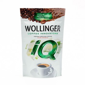 Кофе растворимый WOLLINGER IQ сублимированный с молотым, 95 г