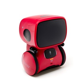 Робот интерактивный «Милый робот», световые и звуковые эффекты, цвет красный, в пакете