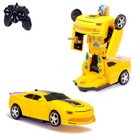 Робот радиоуправляемый "Автобот", трансформируется, световые и звуковые эффекты, работает от батареек, в пакете - фото 7648402