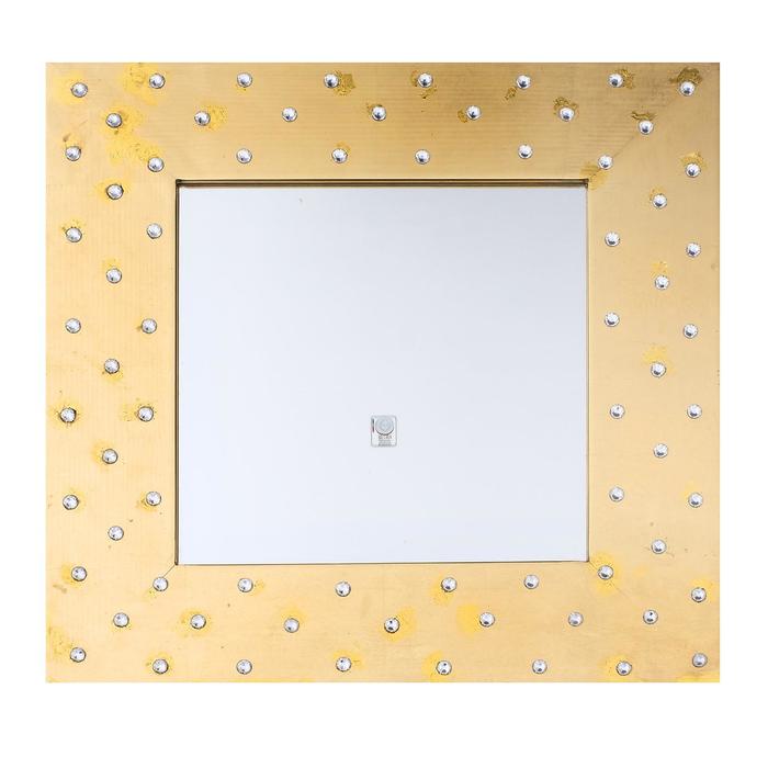 Зеркало "Чиэра", УЦЕНКА золото, 50 × 50 см