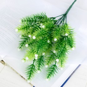 Bouquet "Green with beads" 29 cm