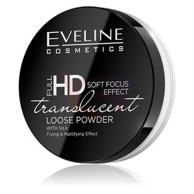Пудра для лица Eveline Full HD Translucent, фиксирующая, тон универсальный
