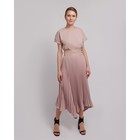 Юбка женская гофре MINAKU: Leather look, цвет пудра, размер 44 Юбка женская гофре MINAKU: Leather look, цвет пудра, размер 44