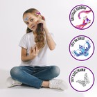 Набор детских татуировок для лица,цветных прядей и блёсток для тела «Принцесса зима и лето» - фото 803080322