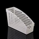 Корзина 10,4×27,8×17,8 см, цвет белый Корзина 10,4×27,8×17,8 см, цвет белый