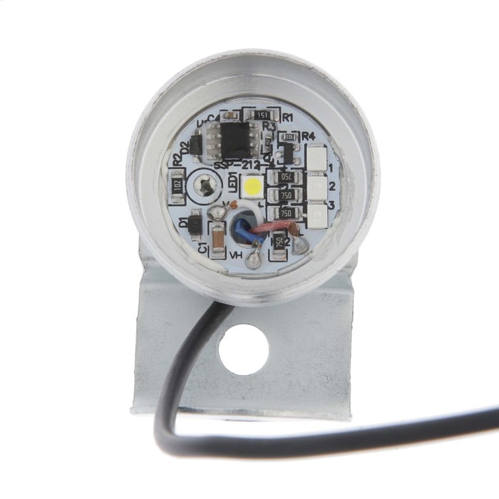 Фара cветодиодная для мототехники, 1 LED, IP65, 5 Вт, направленный свет