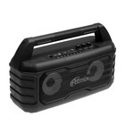 Портативная колонка Ritmix SP-610B, Bluetooth 5.0, 12 Вт, 2000 мАч, черная 4861298 - фото 25758