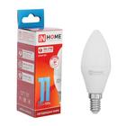 Лампа светодиодная IN HOME LED-СВЕЧА-VC , Е14, 11 Вт, 230 В, 4000 К, 820 Лм Лампа светодиодная IN HOME LED-СВЕЧА-VC , Е14, 11 Вт, 230 В, 4000 К, 820 Лм