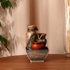 Fountain "Jugs large" 12*12,5*20 cm (with lighting) Fountain "Jugs large" 12*12,5*20 cm (with lighting)