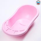 Ванна детская «Карапуз», 87 см., цвет розовый - фото 107078241