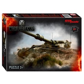 Пазл World of Tanks, 80 элемента (6 шт)