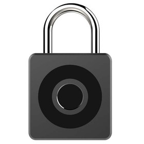 Умный замок Digma SmartLock C1, навесной, разбл.отпеч.пальца, 100мАч, черный (SRC1) 4898588