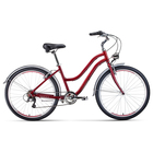 Велосипед 26" Forward Evia Air 1.0, 2020, цвет красный/белый, размер 16" Велосипед 26" Forward Evia Air 1.0, 2020, цвет красный/белый, размер 16"