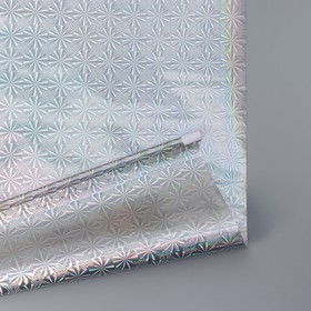 Рулонная штора «Отражение», зеркальная, 50х120 см