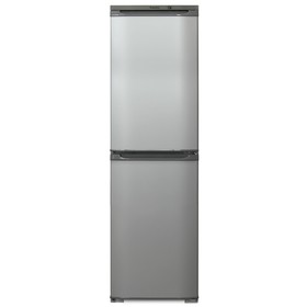 Холодильник "Бирюса" M 120, двухкамерный, класс А, 205 л, серебристый