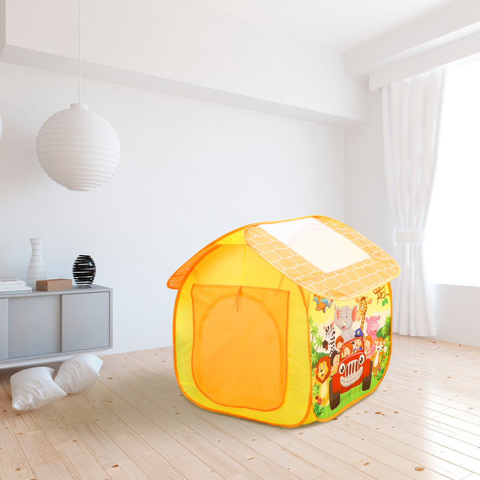 Палатка детская игровая «Джунгли» 114×112×102 см - фото 2175879