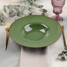 Тарелка для пасты Punto verde, 500 мл, d=31 см