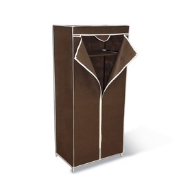 Вешалка-гардероб с чехлом, 700x440x1550,темно-коричневый