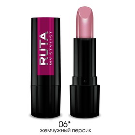 Губная помада Ruta Glamour Lipstick, тон 06, жемчужный персик