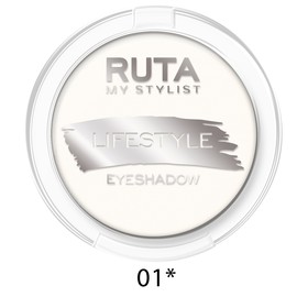 Тени для век Ruta Lifestyle, тон 01, белоснежный блик 4919214