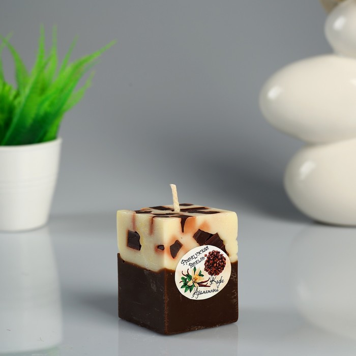 Набор свечей ароматических "Ваниль- кофе" 3 шт - фото 798486178