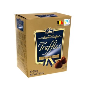 Трюфельные конфеты Fancy gold truffles, классические, 200 г