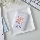 Портативный аккумулятор «Shine bright» 5000 mAh, 2 USB-разъёма Портативный аккумулятор «Shine bright» 5000 mAh, 2 USB-разъёма