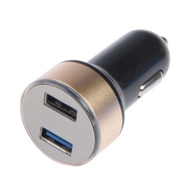 Автомобильный вольтметр, зарядное устройство Cartage 12-24 В, 2 USB 2А, микс 4736415