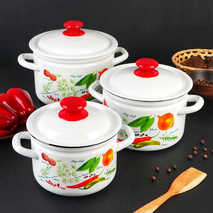 кастрюля omelia 1-2430112 3 л. академия кухни кострюл. кастрюли специи. эмалированные кастрюли сантэкс. эмалированная посуда кмз.