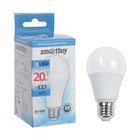 Лампа cветодиодная Smartbuy, A65, E27, 20 Вт, 6000 К, холодный белый свет Лампа cветодиодная Smartbuy, A65, E27, 20 Вт, 6000 К, холодный белый свет