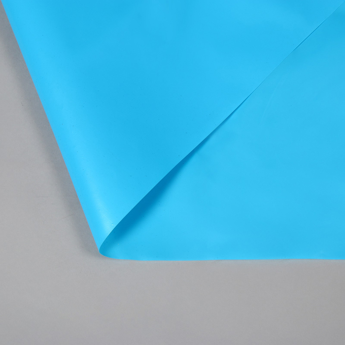Плёнка полиэтиленовая, для пруда, толщина 350 мкм, 3 × 5 м, полурукав (1,5 м × 2), голубая