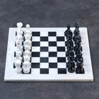 Шахматы "Элит",доска 30 х 30 см.,вид 2, оникс - фото 874652