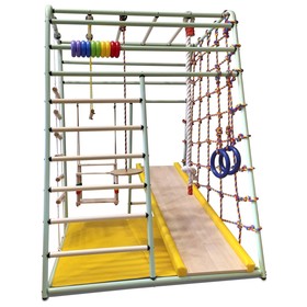 Детский спортивный комплекс Вертикаль «Весёлый малыш» NEXT new color, 1310 × 1070 × 1470 мм, цвета микс