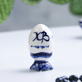 Сувенир «Яйцо», 6,5 см, гжель, малое в Донецке