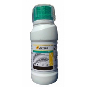 Инсектицид "Актара", ВДГ, для контроля комплекса сосущих и листогрызущих вредителей, 0,25 кг