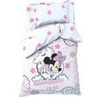 Детское постельное бельё 1,5 сп "Minnie Mouse" с единорогом, 143*215 см, 150*214 см, 50*70 см -1 шт, поплин - фото 652604