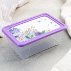 Контейнер прямоугольный с декором Green & red, 0,9 л Контейнер прямоугольный с декором Green & red, 0,9 л