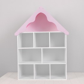 Кукольный домик «Любава» розовый